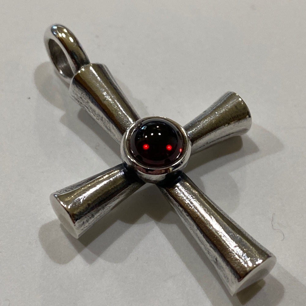 James Avery sterling cross pendant